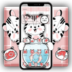 Cute Cat Koi Theme