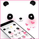 APK Cuteness Blush Panda Cartoon Theme