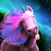 Cartoon Unicorn Live Wallpaper