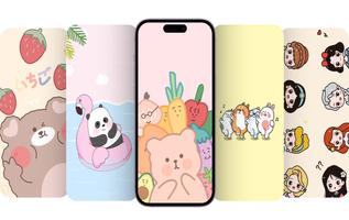 3 Schermata Cute Cartoon Wallpaper