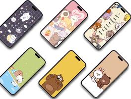 Poster Cute Cartoon Wallpaper