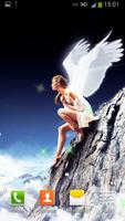 Angels Live Wallpaper syot layar 3