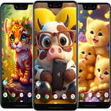 Cute Animal Cartoon Wallpapers APK