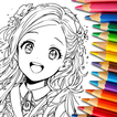 Cute Anime Coloring Game 图标