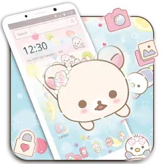 Cute Adorable Doggy Theme APK Herunterladen