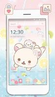 Tema Adorable Doggy yang lucu syot layar 1