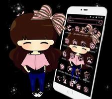 Cute Bowknot Theme 截图 2