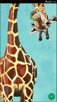 Süße Giraffe Wallpaper Screenshot 1