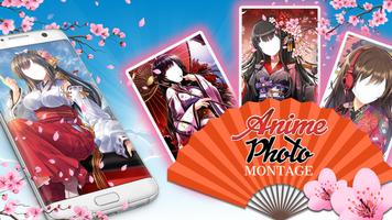 Montage Photo Mignon Anime Fille - Retouche Photo Affiche