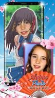 Cute Girl Anime Photo Montage - Face Changer Ekran Görüntüsü 1