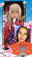 Cute Girl Anime Photo Montage - Face Changer Ekran Görüntüsü 3