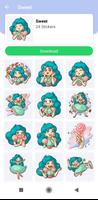 Girly M Stickers WAStickerApps capture d'écran 2