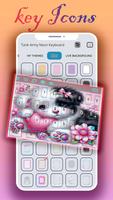 Cute Puppy Keyboard Theme poster