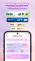 Emoji Battery Icon Customize poster