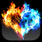 Fire and Ice Live Wallpaper icon