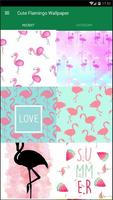 Papel de Parede Flamingo Bonito Cartaz