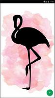 Papel de Parede Flamingo Bonito imagem de tela 1