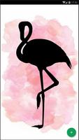 Süße Flamingo Wallpaper Screenshot 1