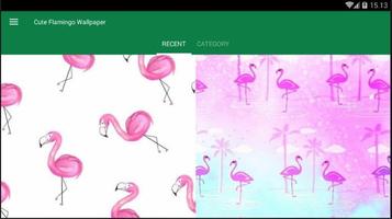Süße Flamingo Wallpaper Screenshot 3