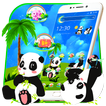 Tema panda cinta lucu