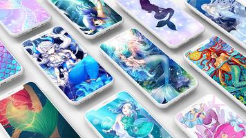 Mermaid Wallpaper โปสเตอร์