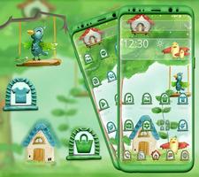 Cute Nature Bird Theme পোস্টার