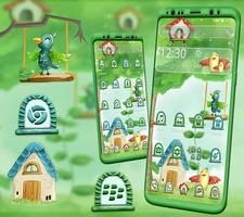 Cute Nature Bird Theme স্ক্রিনশট 1