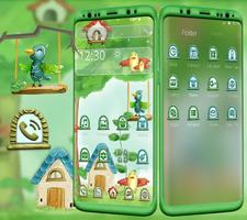 Cute Nature Bird Theme স্ক্রিনশট 2