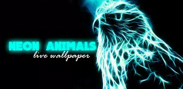 Neon Animals Wallpaper