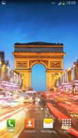 Paris Live Wallpaper syot layar 1