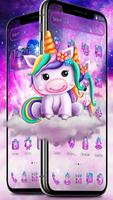 Cute little unicorn theme imagem de tela 1