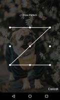 Cute Pug Puppy Lock Screen, Pu Ekran Görüntüsü 3