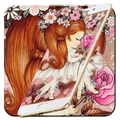 Cute Rose Girl Theme