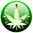 Mauvaise Herbe Horloge Widget icône