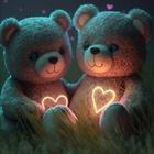 cute teddy bear wallpaper ikona