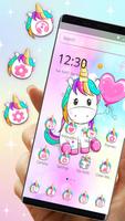Cute unicorn theme imagem de tela 1