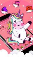 Cute unicorn theme imagem de tela 2