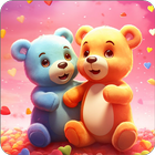 Cute Teddy Bear Wallpapers icône