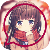 Anime Messenger Kawaii Anime Sms Theme For Android Apk Download - roblox anime icon app