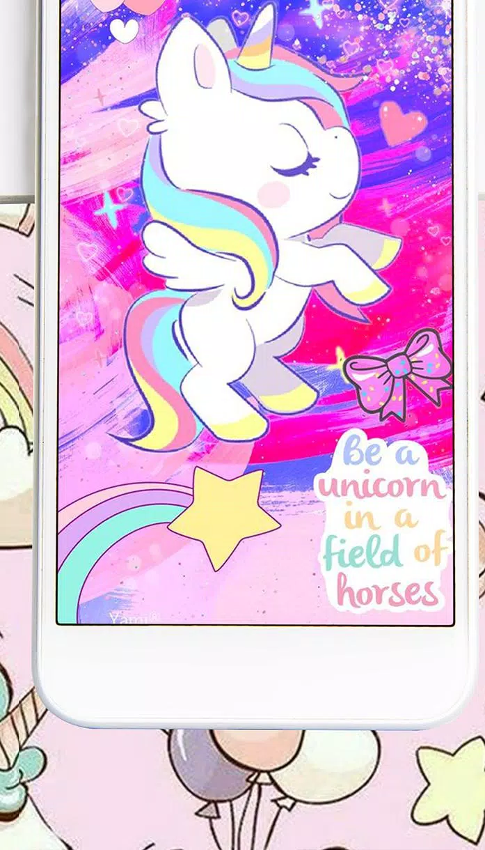 Android向けのかわいいユニコーンの壁紙 かわいいユニコーン Apkをダウンロードしましょう