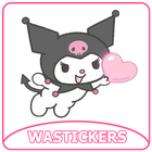 Cute Kuromi WAStickers-icoon