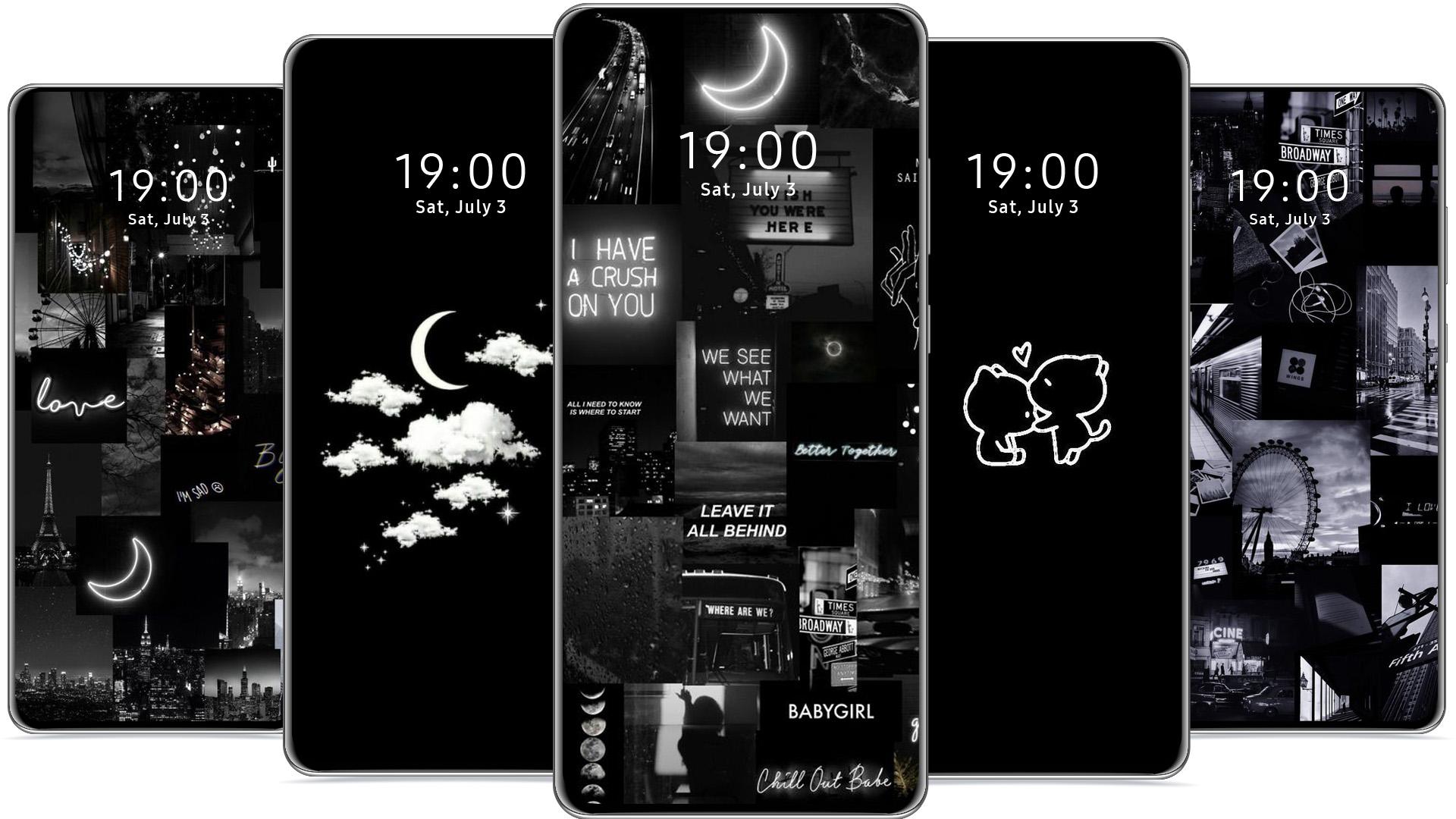 Wallpaper Hitam Lucu APK untuk Unduhan Android