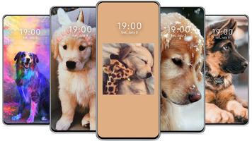 برنامه‌نما Cute Dog Wallpaper عکس از صفحه