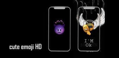 Cute Emoji HD Wallpaper poster