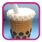 Boba Milk Tea Crochet Pattern icon