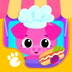 Cute & Tiny Food Trucks - Cooking with Baby Pets APK 下載