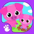 Cute & Tiny Farm Animals - Baby Pet Village icône
