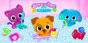 Cute & Tiny House Cleanup - Learn Daily Chores