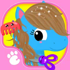 download Cute & Tiny Horses - Baby Pony Care & Hair Salon APK