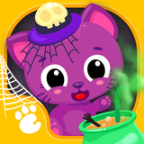 Cute & Tiny Spooky Party - Halloween Game for Kids icône